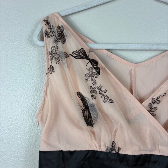 NEW Retro Stage 1950’s Lace Butterfly Swing Vintage Style Dress Sz XL Coquette - Picture 3 of 8